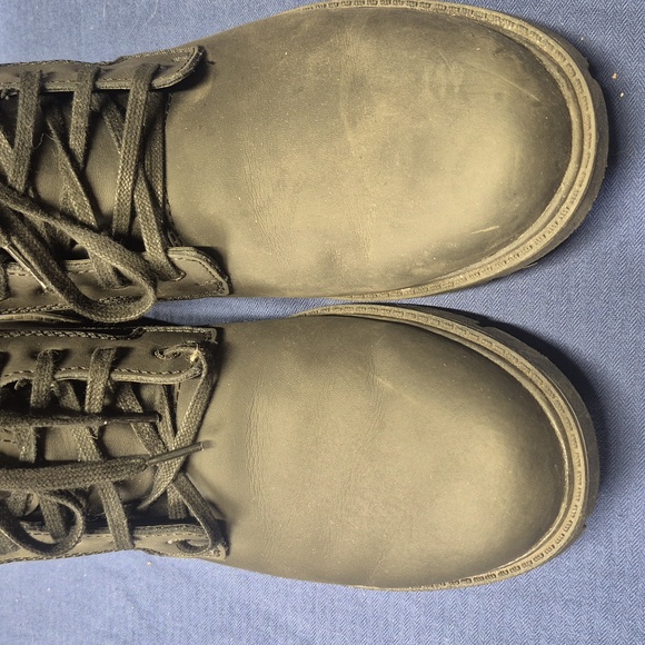 Rockport Boots Black Lace UP SIZE 10 - Picture 3 of 8